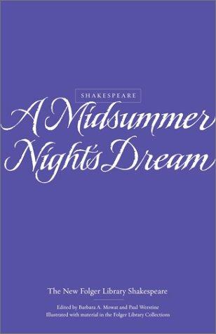 William Shakespeare, Paul Werstine: A Midsummer Night's Dream (2010, Washington Square Press)